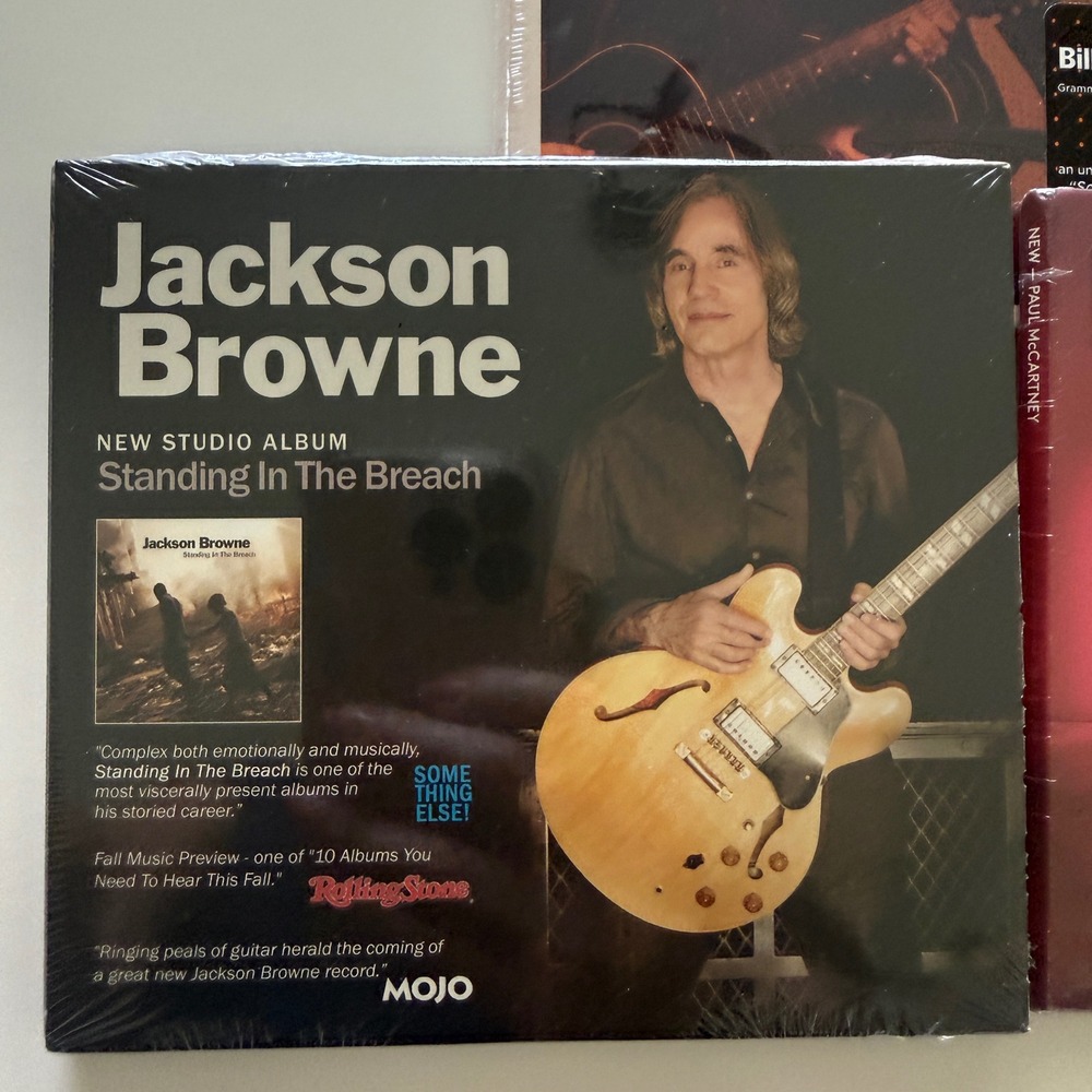 Jackson Browne Standing In The Breach CD 2014‎ Starbucks Exclusive New Sealed